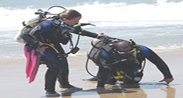 Diving in Cold Water is Challenging