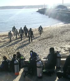 Monterey scuba diving Certification