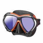 Tusa Paragon Tinted Prescription Dive Mask Orange