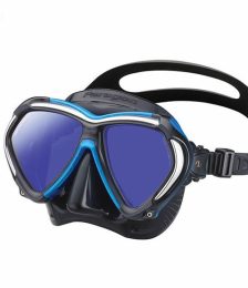 Tusa Paragon Tinted Prescription Dive Mask Blue