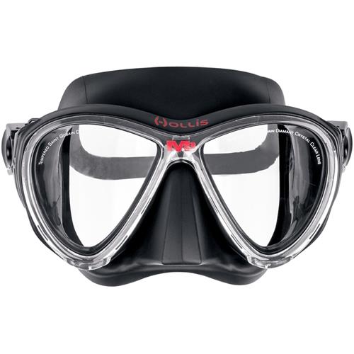 Black hollis m2 prescription dive mask rx