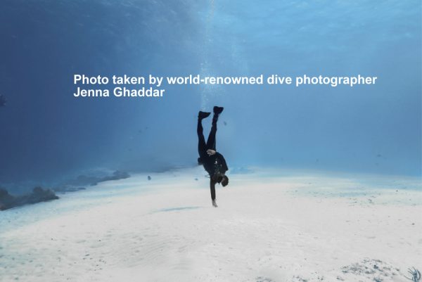 Photo courtesy of world-renowned dive photographer Jenna Ghaddar